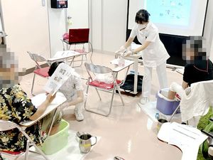 研修中の室内
