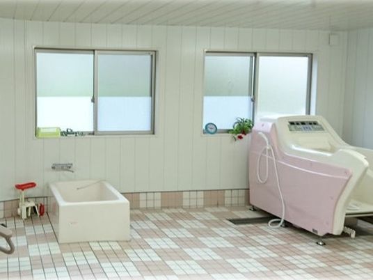 浴室の機器がある室内  