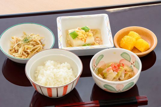 バランスの取れた料理