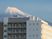 富士山と建物の外観  