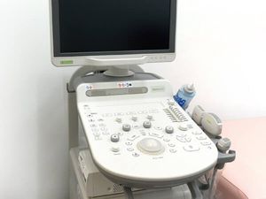 検査機器のある機能訓練室  