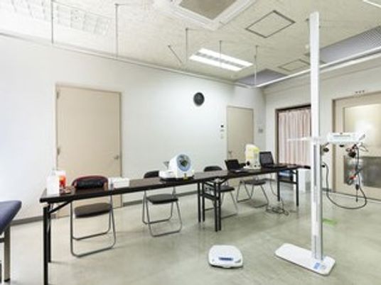 機能訓練室の室内  
