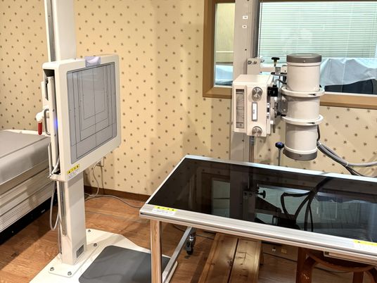 機能訓練機器のある室内  
