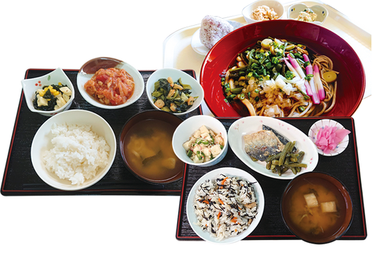 彩り豊かな食事