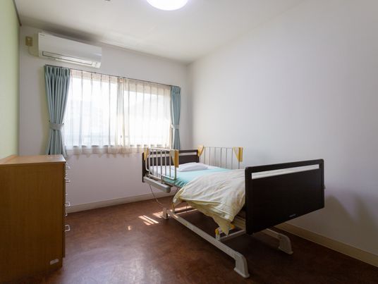 静かな個室の居室