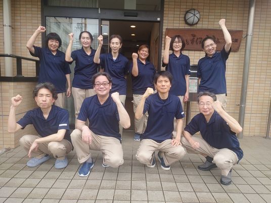 スタッフ集合のエントランス  