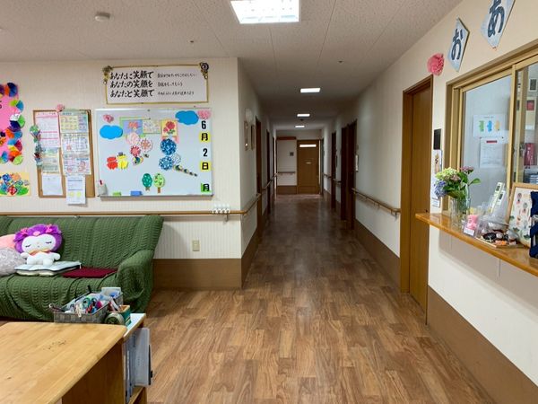 明るい廊下