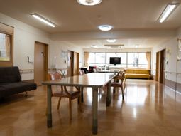 共有スペースの快適な居室