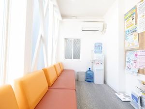 明るい休憩室  