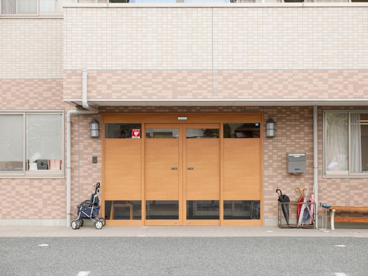 エントランス前の風景