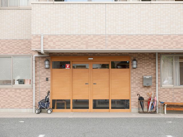 エントランス前の風景