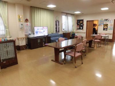 明るい空間のラウンジ