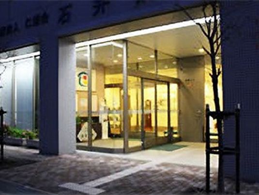明るいエントランス  