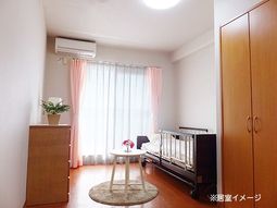 清潔感のある居室の様子