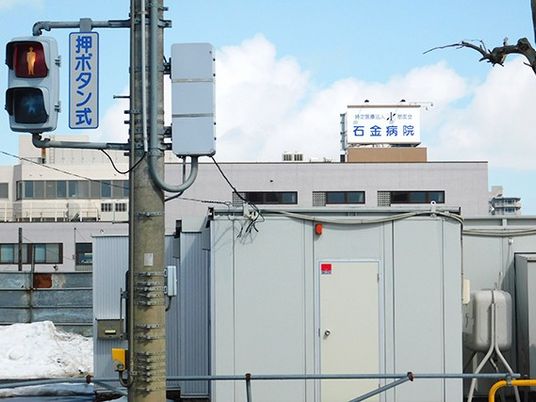 病院の屋上設備  