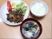 栄養満点の食事提供