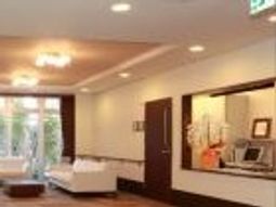 応接スペースのあるエントランス