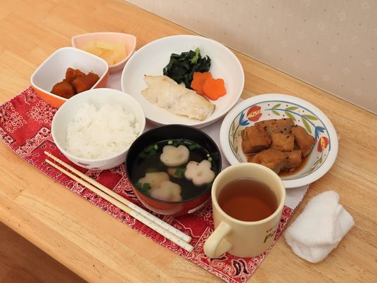  バランスの取れた和食の一例  