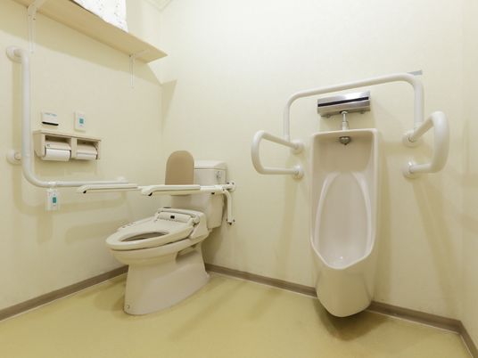 バリアフリーのトイレ設備