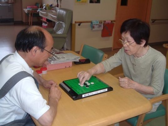 共有スペースでのゲーム