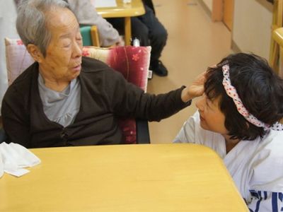 スタッフと利用者の対話