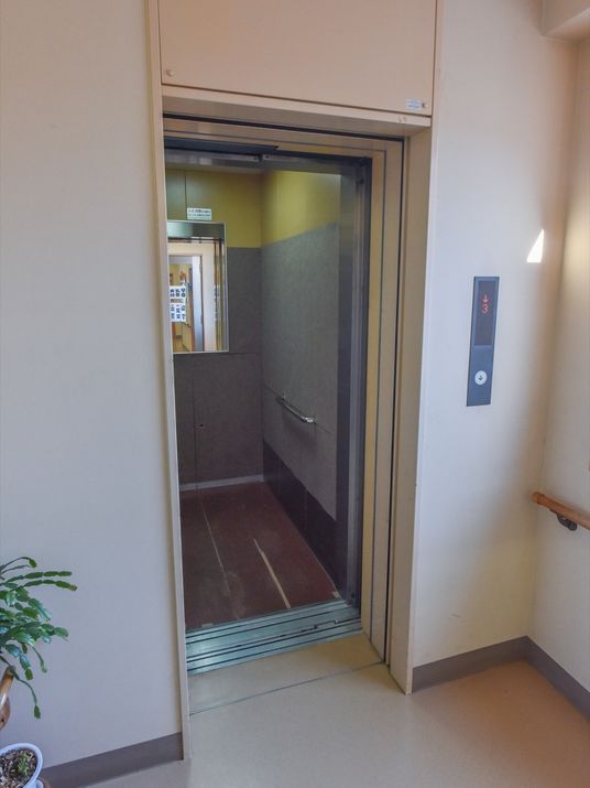 利便性の高いエレベーター