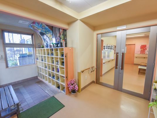 居心地のよい玄関ホール