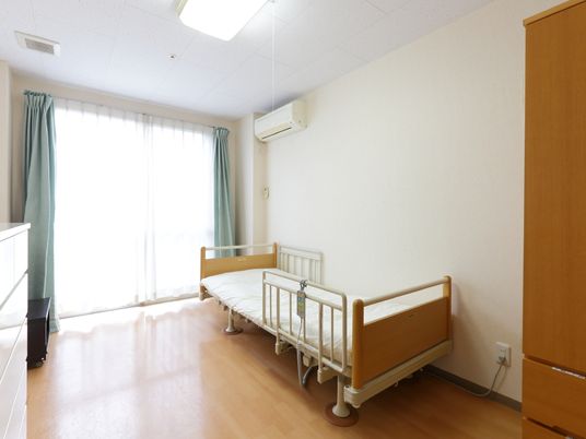 清潔な居室の一角