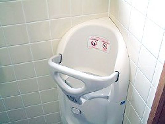 手すり付きトイレ  