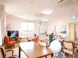 明るい共有スペース