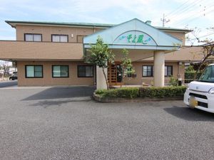 ゆとりのある施設外観