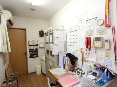 スタッフルームの様子