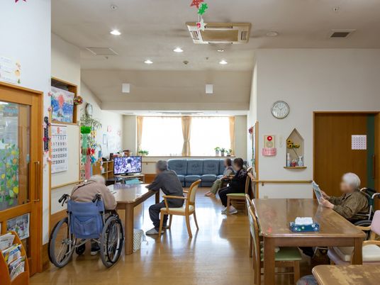 共有スペースの日常風景