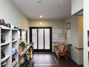 エントランスと靴棚