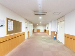 温かみのある廊下