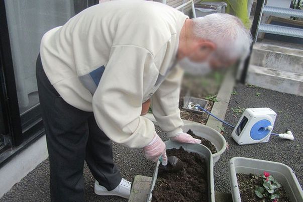 ガーデニングの様子