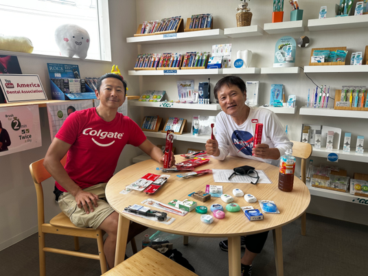 歯科用品の売り場  