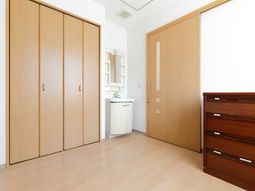 清潔な洋室の一角