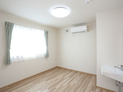 清潔な空間の居室