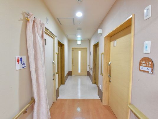 清潔な廊下