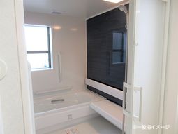 清潔な浴室設備