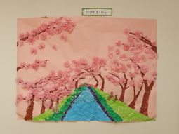 桜の壁紙アート作品