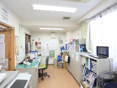 スタッフルームの内部様子