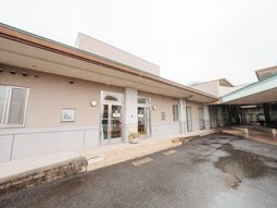 ゆったりとしたエントランス