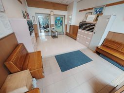 明るい共有スペース