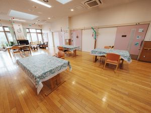 ゆったり過ごせる広々空間