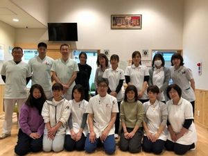 スタッフ集合の食堂  