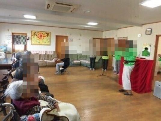 和やかな雰囲気の居室