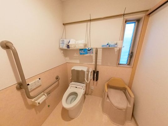 設備が整ったトイレ