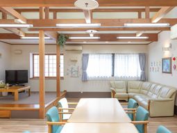 明るい共有スペース